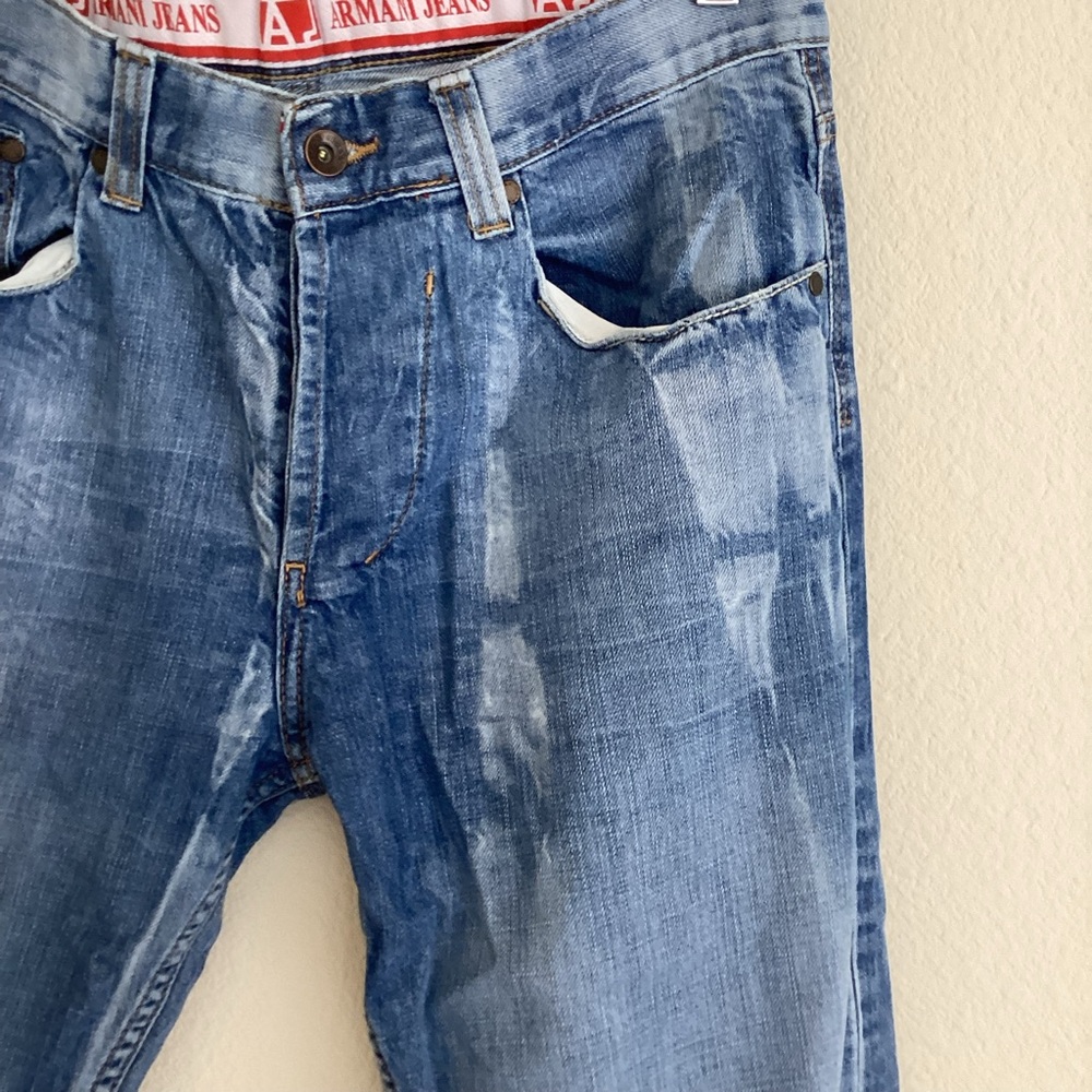 Armani Jeans Boot Cut SZ 33 - Picture 3 of 5